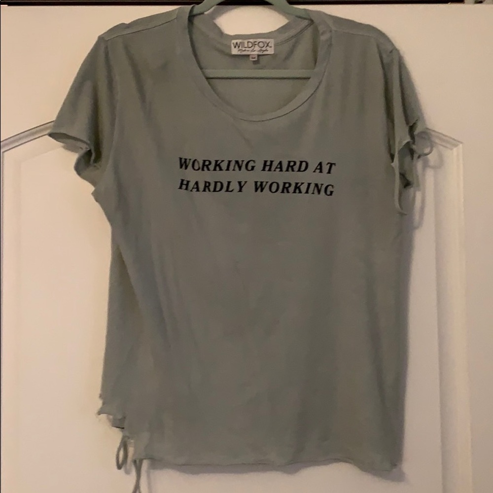 Wildfox distressed shirt